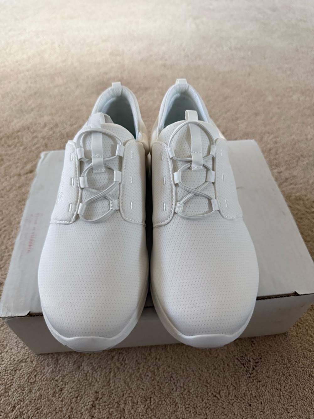 NWT Wm’s 10M Ryka Recovery White Slip‑On Athletic Sneakers
